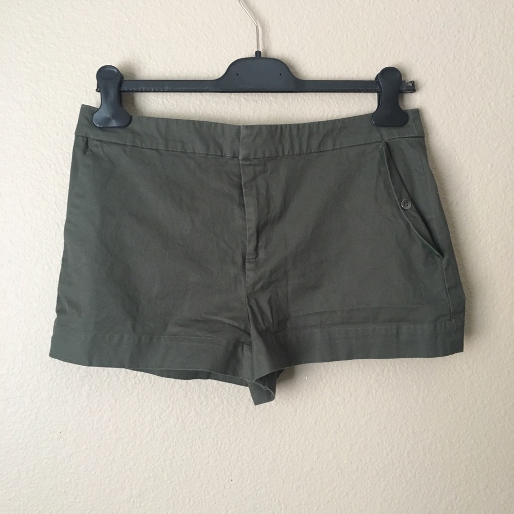 Kate Spade Saturday Green Shorts